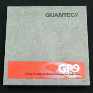 Quantegy Gp9 Grand Master Platinum Reel To Reel Tape 10.  5 " Metal 1/2 " Blank 3