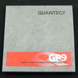 Quantegy Gp9 Grand Master Platinum Reel To Reel Tape 10.  5 " Metal 1/2 " Blank 2