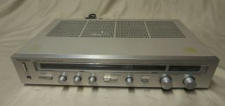 Vintage Technics Sa - 103 Am/fm Stereo Receiver - 20 Watts - Phono,  Aux,  Tape Inputs