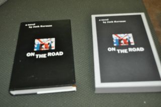 On The Road By Jack Kerouac - First Edition Library - Facsimile Of 1st Dj Case