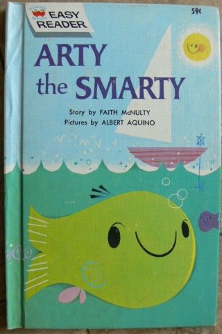 Vintage Wonder Easy Reader Book Arty The Smarty 1962