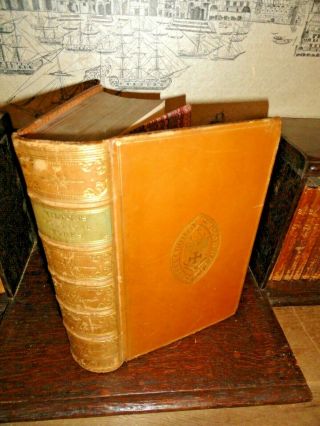 1883 The Poetical Of John Milton Paradise Lost Regained Fine Binding @