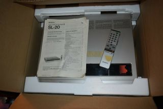Sony Betamax Sl - 20 Vcr Beta Tape Player Video Cassette Recorder
