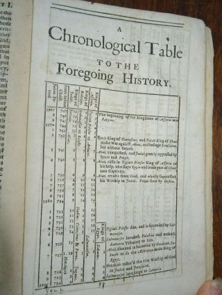 1720 OLD & TESTAMENT connected in HISTORY OF THE JEWS BY PRIDEAUX 2 BOOKS ^ 8