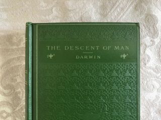 Descent of Man Selection in Relation to Sex Charles Darwin VINTAGE McKay c.  1900 2
