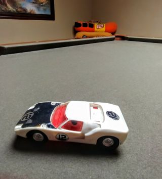 Vintage 1/32 Scale Ford Gt Slot Car By Scalextric