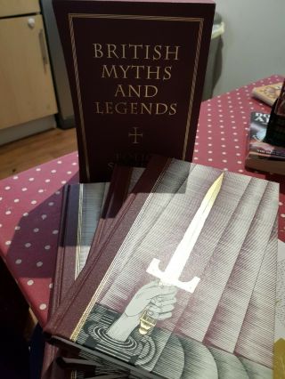 British Myths And Legends - 3 Books Folio Society