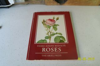 Vintage 1956 Pierre - Joseph Redoute Book Roses