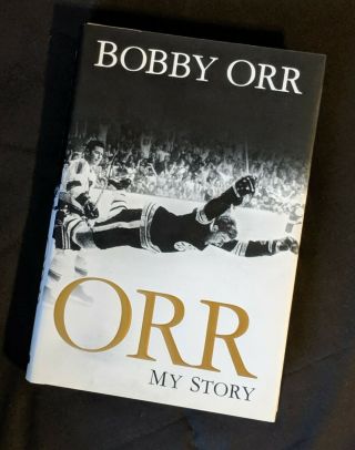 Signed 1st Edition " Orr - My Story " By Bobby Orr Boston Bruins Hof Autographed