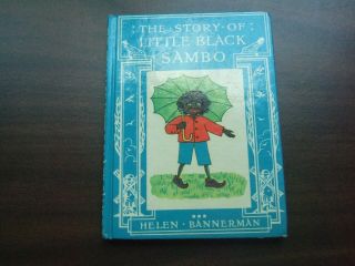 Vtg 1973 The Story Of Little Black Sambo Helen Bannerman Chatto & Windus London