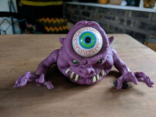 Vintage 1984 Real Ghostbusters Purple Bug Eye Ghost Monster Columbia Pictures
