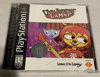 Um Jammer Lammy (sony Playstation 1,  1999) Ps1 Vintage Video Game Complete
