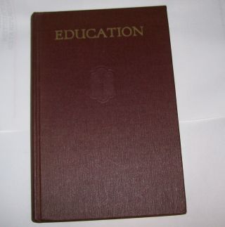 Vintage 1942 Hardcover Education By Ellen G White Seventh - Day Adventist