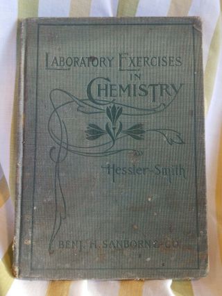 Laboratory Exercises In Physical Chemistry By John C.  Hessler & Al L Smith 1902