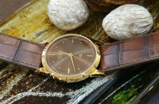 Vintage Seiko Quartz Gold Plated Slim Wrist Watch