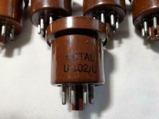 Vector U - 102/u Octal Test Socket (8 - Pin) Adapter Each
