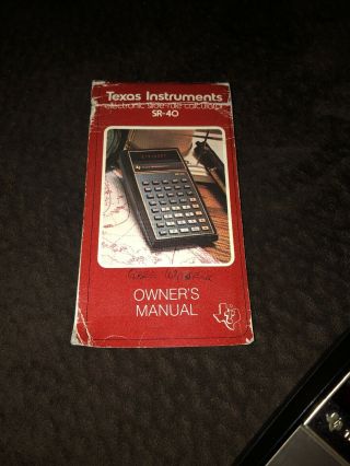 Texas Instruments TI - 30 Calculator with Case VINTAGE and 5