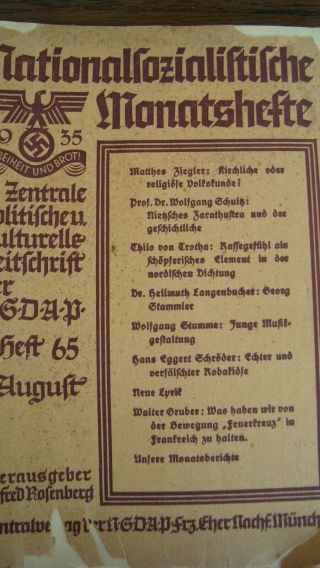 GERMANY OF 5 CATALOGS Pre WWII HEFT65 - 1935 - HEFT6 - 12 - 31 - 43,  35 30 31 32 &33 4