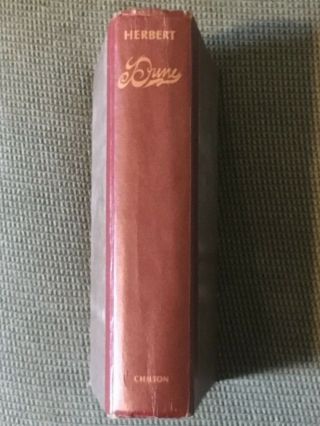 Dune By Frank Herbert First Edition Hardcover1965