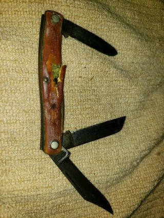 Vintage Schrade Walden 882y Pocket Knife