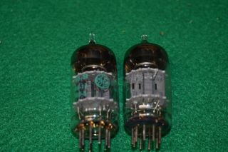 12ay7 Ge Audio Receiver Pre - Amplifier Vacuum Tubes Pair
