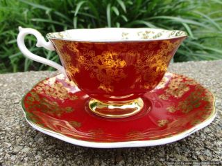 Vintage Royal Albert Bone China England Empress Series Teacup Tea Cup & Saucer