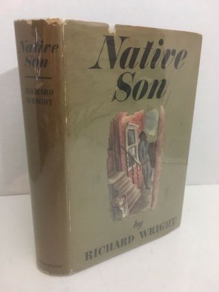 Native Son By Richard Wright 1940 Hardcover 1st Edition,  1st Printing
