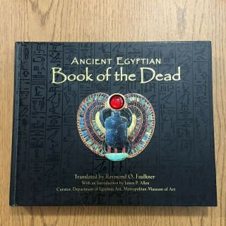 Ancient Egyptian Book Of The Dead By Raymond O.  Faulkner Hardcover