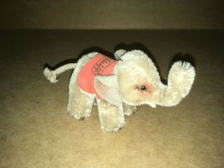 Vintage Steiff Elephant Stuffed Animal