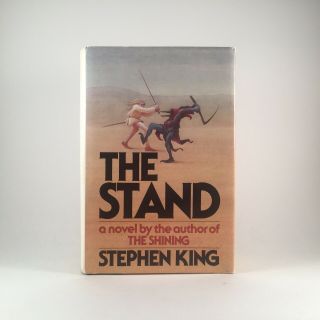 The Stand By Stephen King First Edition 1978 Hcdj Later Printing 19.  95 Jacket