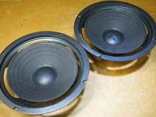Boston Acoustics A150 10 " Woofer Pair Need Refoamed But Work Otherwise - Oem 1984
