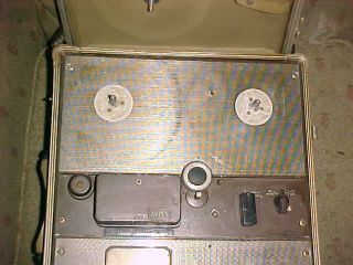 Vintage Ampex Portable Reel To Reel Tape Recorder 3