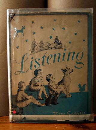 Listening By Kate Seredy 1936 The Viking Press First 1st Edition Hc/dj Childrens