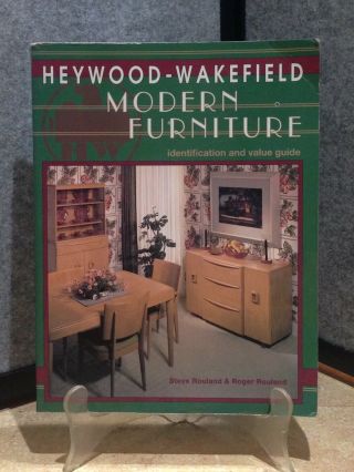 Mid Century Modern Heywood Wakefield Furniture Guide History Book Table Chair