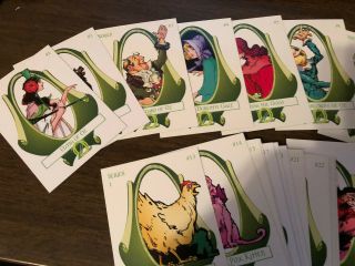 Oz Trading Cards Full Set Of 60 - Ozma,  Dorothy,  Wizard Of Oz,  Baum,  Thompson