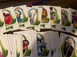 Oz Trading Cards FULL SET of 60 - Ozma,  Dorothy,  Wizard of Oz,  Baum,  Thompson 2