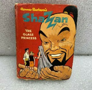 Vintage 1968 Shazan The Glass Princess Big Little Book Whitman Hanna - Barbera