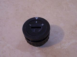 Low Profile 3 Position Rotary Impedance Switch