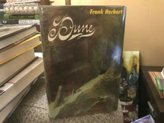 " Dune " Frank Herbert Hardcover Book Club Edition 1965 Fantasy Series