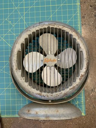 Vintage Metal Fan Lasko Usa Tripl - Aire Electric Fan
