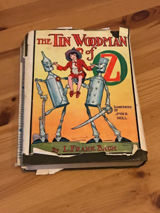 The Tin Woodman of Oz by Reilly & Lee Hardcover w/ Dust Jacket 5