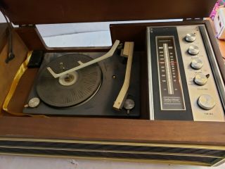 VINTAGE PANASONIC No SE - 1218 AM/FM Stereo Table Turntable 1970 ' s RETRO 5