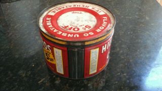 Vintage Hills Bros Brothers 1 LB Coffee Can Tin 4