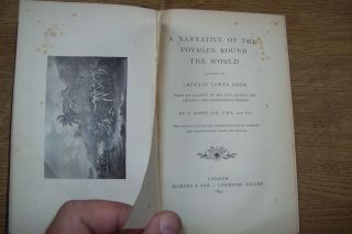 1893 A Narrative of the voyages round the world performed by Capt James Cook 3
