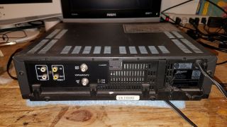 zenith vr2414 vcr vhs video cassette Recorder demo unit 2 built demo unit 4head 5