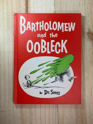 Bartholomew And The Oobleck By Dr Seuss Vintage 1949 Random House