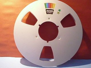 Ampex Quality Take Up Reel 10.  5 " X 1/4 " Very