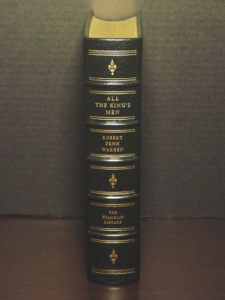 Signed 60 - Franklin Library - All The Kings Men - Robert Penn Warren - Leather