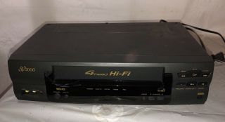 Sv2000 Svb106at21 Vcr 4 Head Hi Fi Vhs Video Cassette Recorder