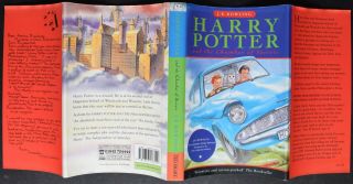 J.  K.  Rowling,  Harry Potter & Chamber Secrets,  1st Edn First Print of Ted Smart 3